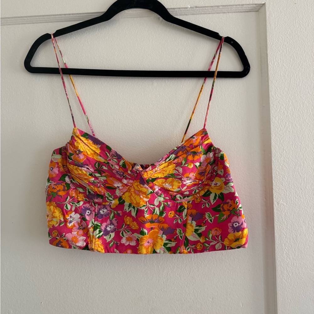 Zara Floral Top